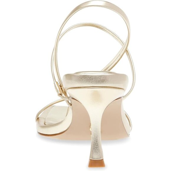 Steve Madden - Gold/Champagne - Locke Heel Sandal - 7.5 - Picture 3 of 9